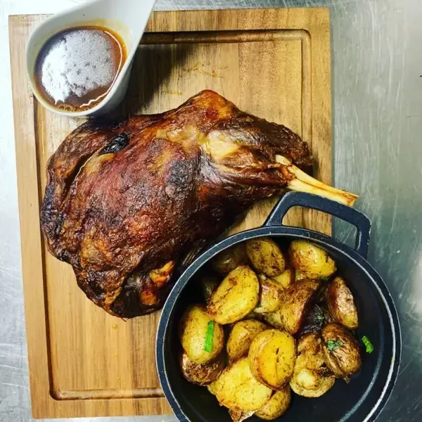 Plat viande  à Vaujany